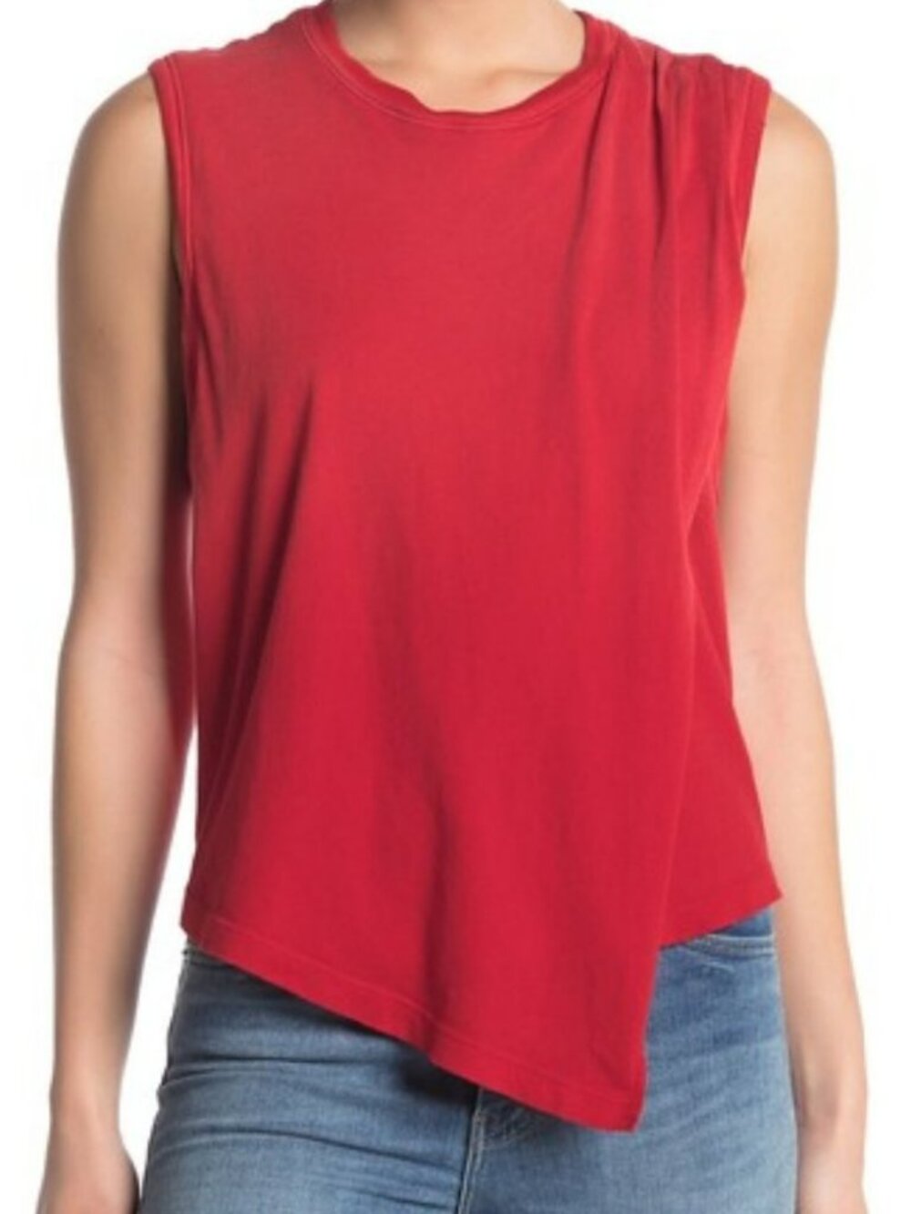 Current Elliott Red Night Out Tank